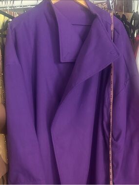 STYLEWE Purple Maxi Trench Dress